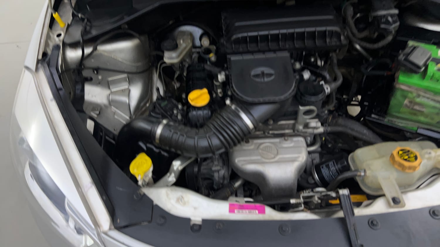 Used 2016 Tata Tiago Revotron XT Petrol Manual engine ENGINE RIGHT SIDE VIEW