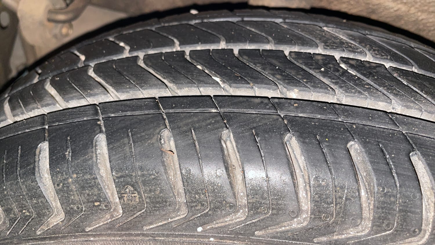 Used 2015 Maruti Suzuki Celerio ZXi Petrol Manual tyres RIGHT REAR TYRE TREAD VIEW