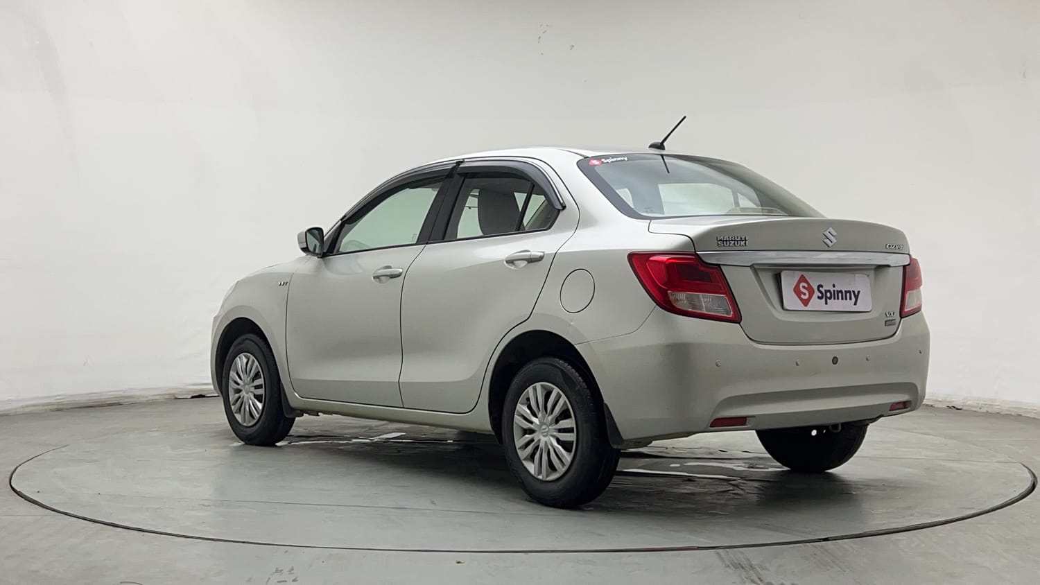 Used 2018 Maruti Suzuki Dzire VXi AMT Petrol Automatic exterior LEFT REAR CORNER VIEW
