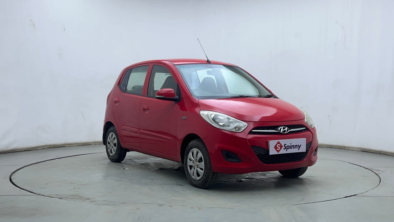 Used 2012 Hyundai i10 Sportz 1.2 AT Kappa2 Petrol Automatic exterior RIGHT FRONT CORNER VIEW