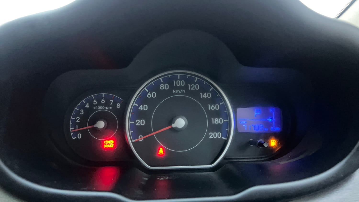 Used 2012 Hyundai i10 Sportz 1.2 AT Kappa2 Petrol Automatic interior CLUSTERMETER VIEW