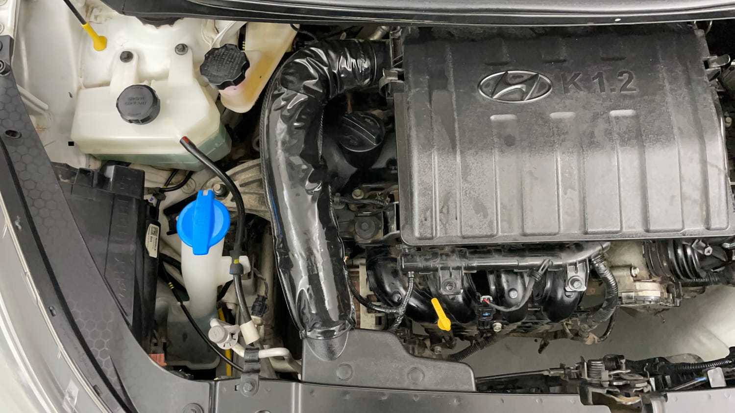 Used 2020 Hyundai Grand i10 Nios Sportz 1.2 Kappa VTVT Petrol Manual engine ENGINE RIGHT SIDE VIEW