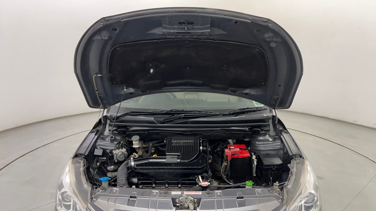 Used 2015 Maruti Suzuki Ciaz ZXi Petrol Manual engine ENGINE & BONNET OPEN FRONT VIEW