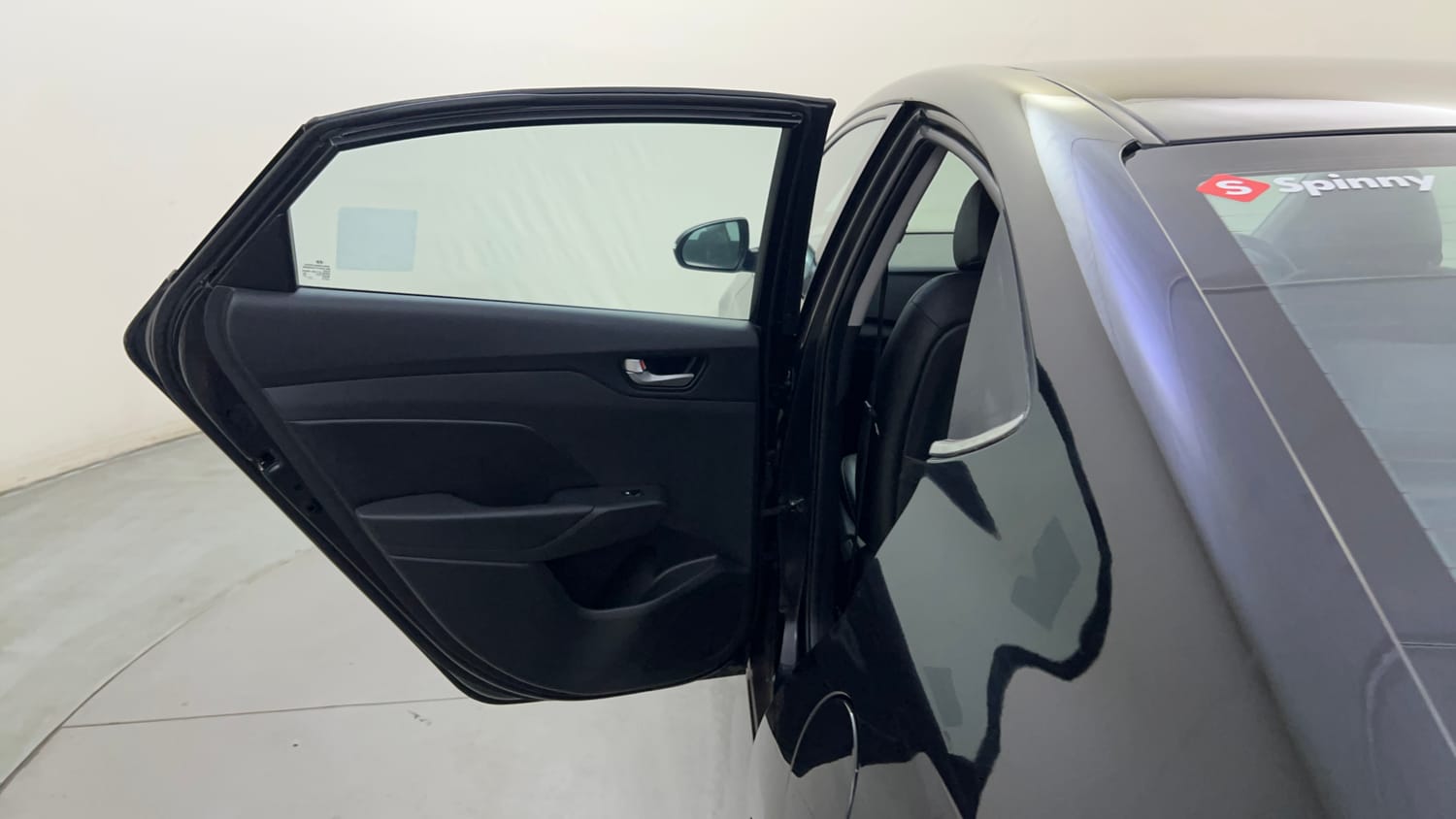 Used 2020 Hyundai Verna SX (O) 1.0 Turbo DCT Petrol Automatic interior LEFT REAR DOOR OPEN VIEW