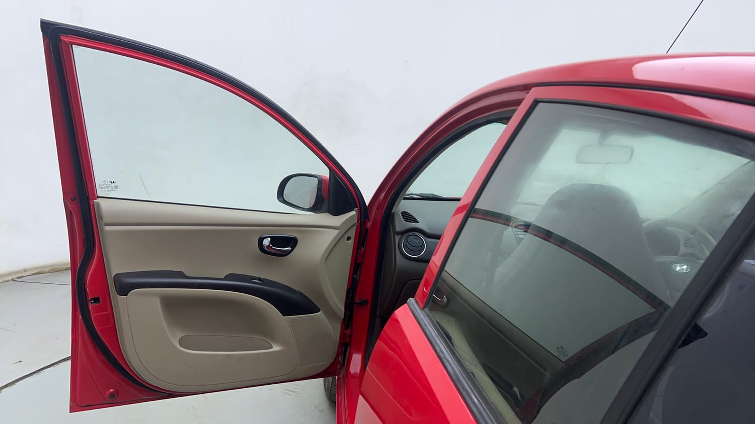 Used 2012 Hyundai i10 Sportz 1.2 AT Kappa2 Petrol Automatic interior LEFT FRONT DOOR OPEN VIEW