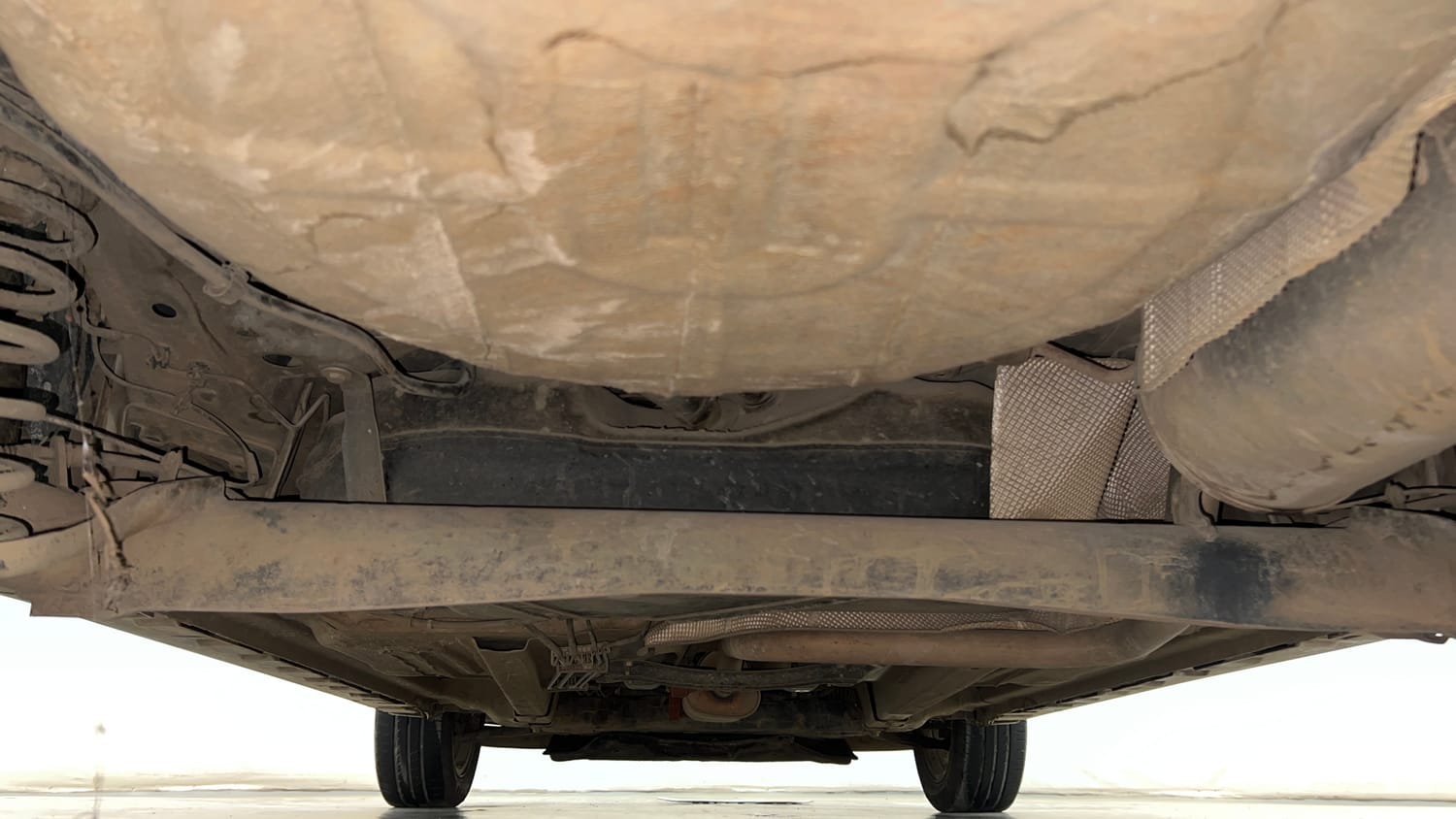 Used 2018 Ford Freestyle Titanium Plus 1.2 Ti-VCT Petrol Manual extra REAR UNDERBODY VIEW (TAKEN FROM REAR)