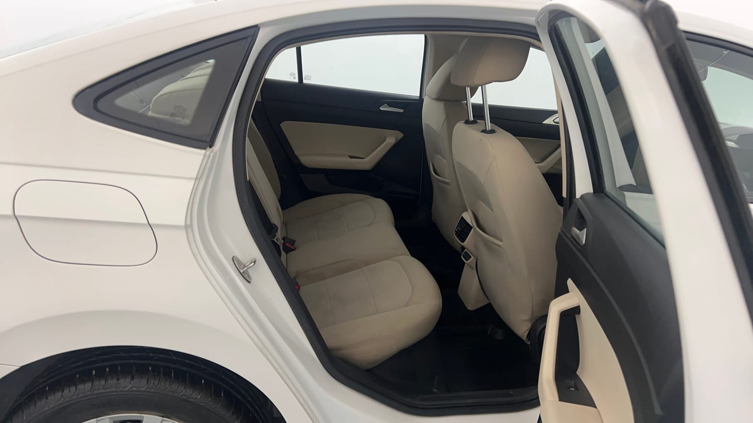 Used 2024 Volkswagen Virtus Highline 1.0 TSI AT Petrol Automatic interior RIGHT SIDE REAR DOOR CABIN VIEW