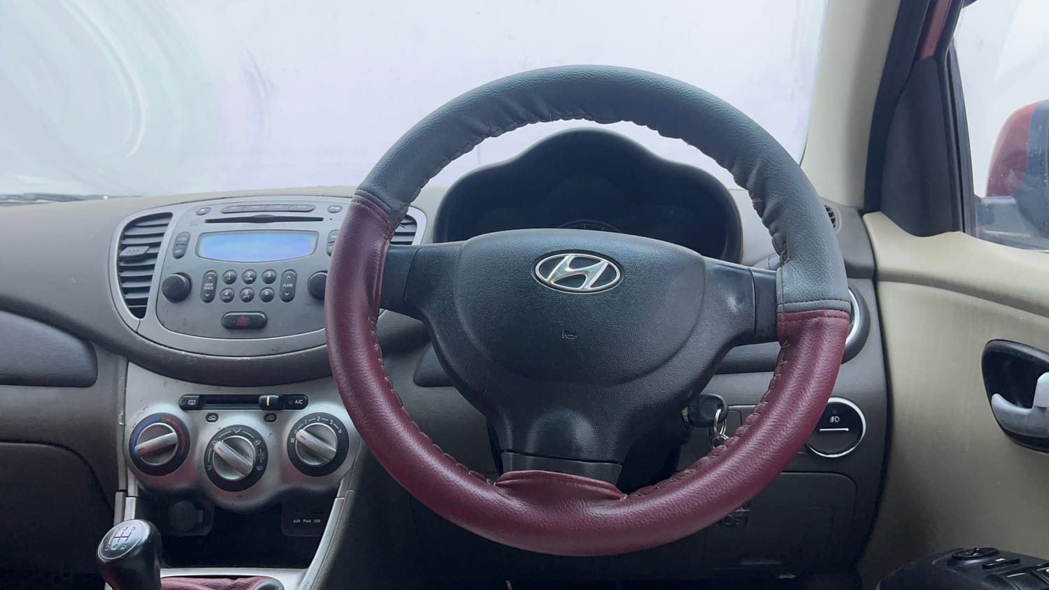 Used 2012 Hyundai i10 Sportz 1.2 Kappa2 Petrol Manual interior STEERING VIEW