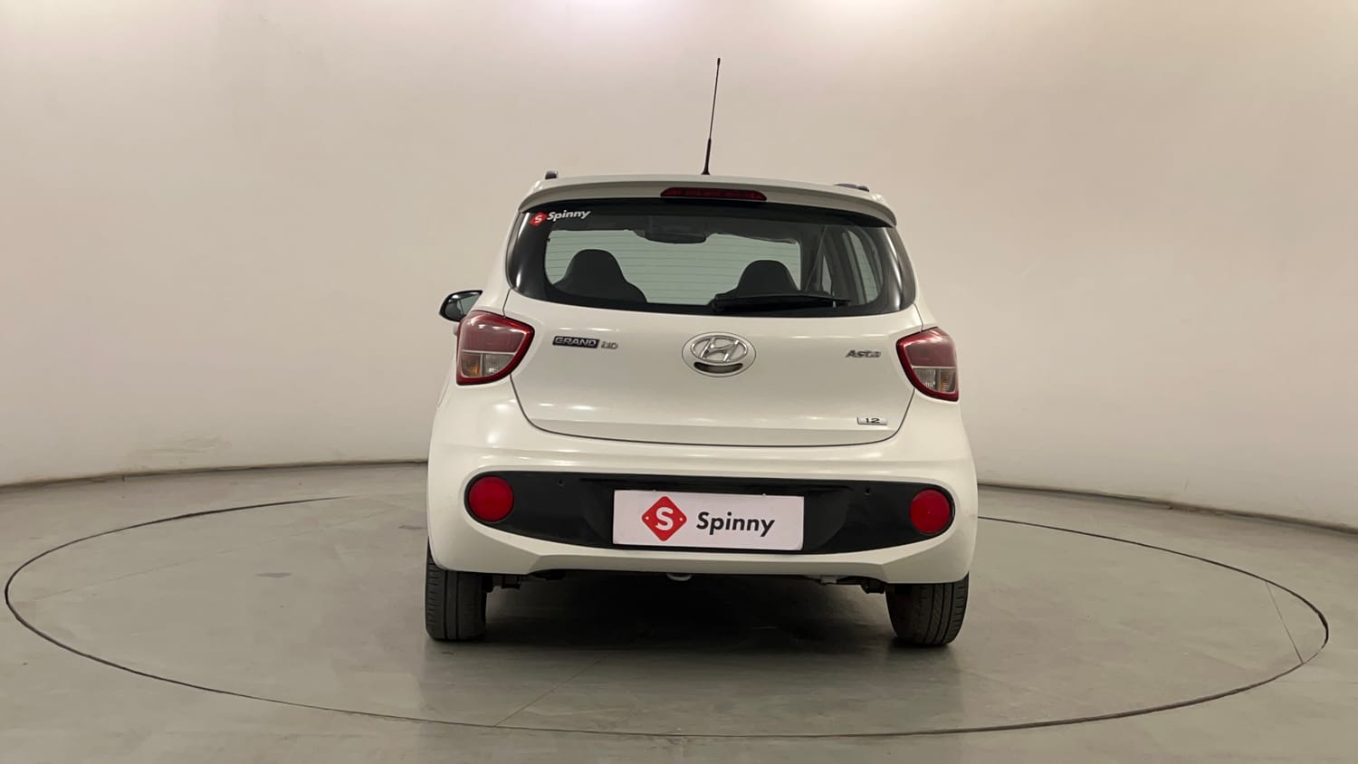 Used 2017 Hyundai Grand i10 Asta 1.2 Kappa VTVT Petrol Manual exterior BACK VIEW