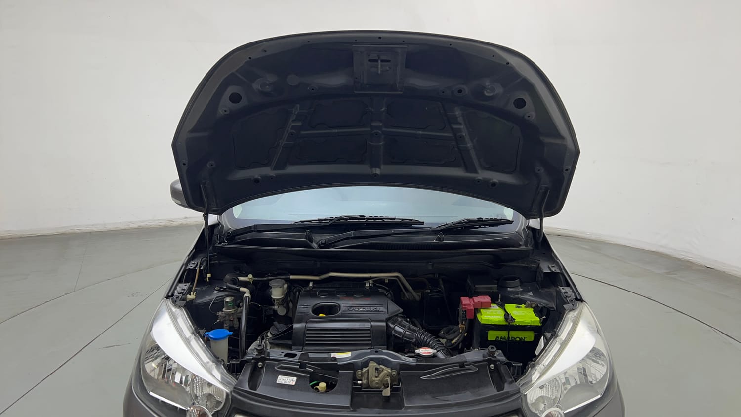 Used 2017 Maruti Suzuki Celerio ZXi AMT Petrol Automatic engine ENGINE & BONNET OPEN FRONT VIEW