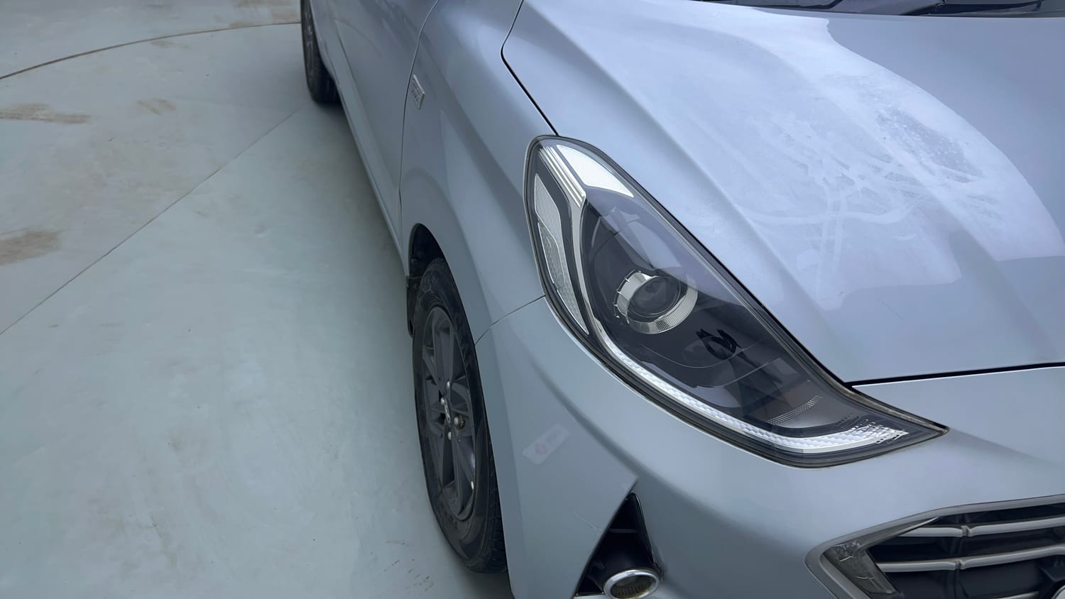 Used 2020 Hyundai Grand i10 Nios Sportz AMT 1.2 Kappa VTVT Petrol Automatic dents MINOR SCRATCH