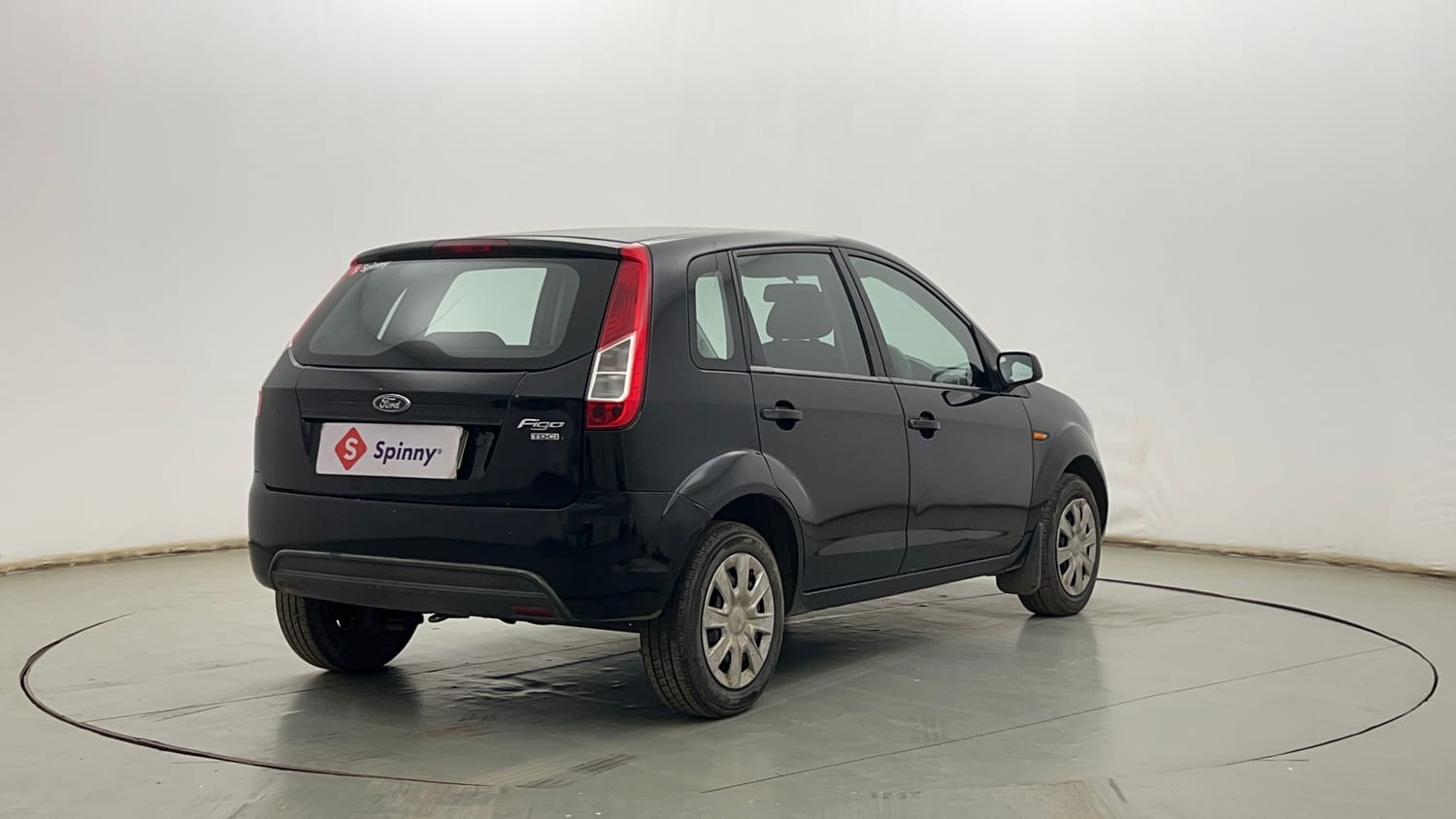 Used 2013 Ford Figo Duratorq Diesel EXI 1.4 Diesel Manual exterior RIGHT REAR CORNER VIEW