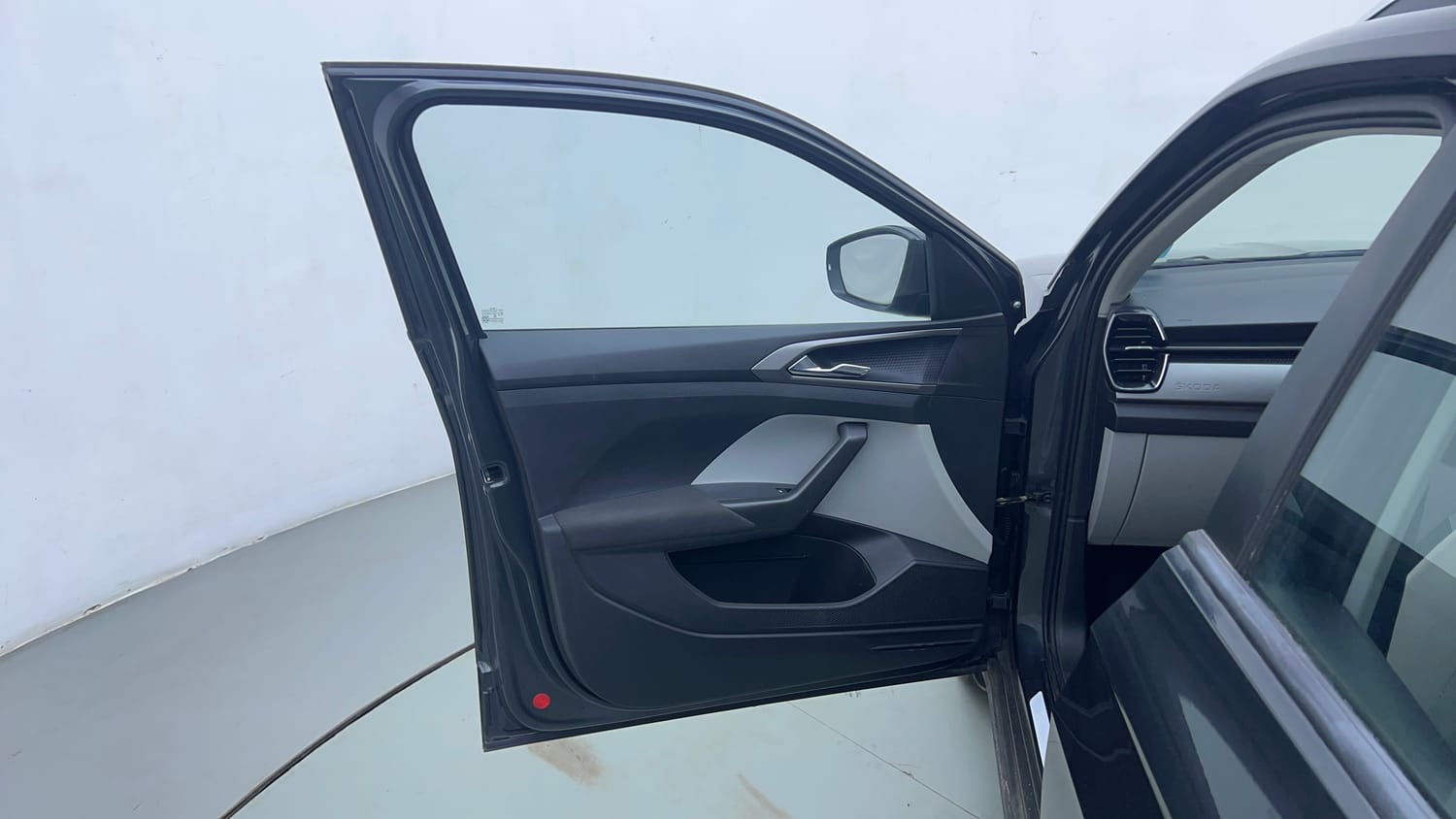 Used 2022 Skoda Kushaq Ambition 1.0L TSI AT Petrol Automatic interior LEFT FRONT DOOR OPEN VIEW