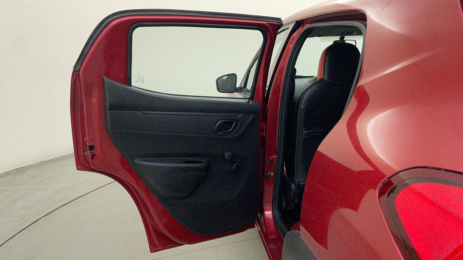 Used 2018 Renault Kwid 1.0 RXT AMT Petrol Automatic interior LEFT REAR DOOR OPEN VIEW