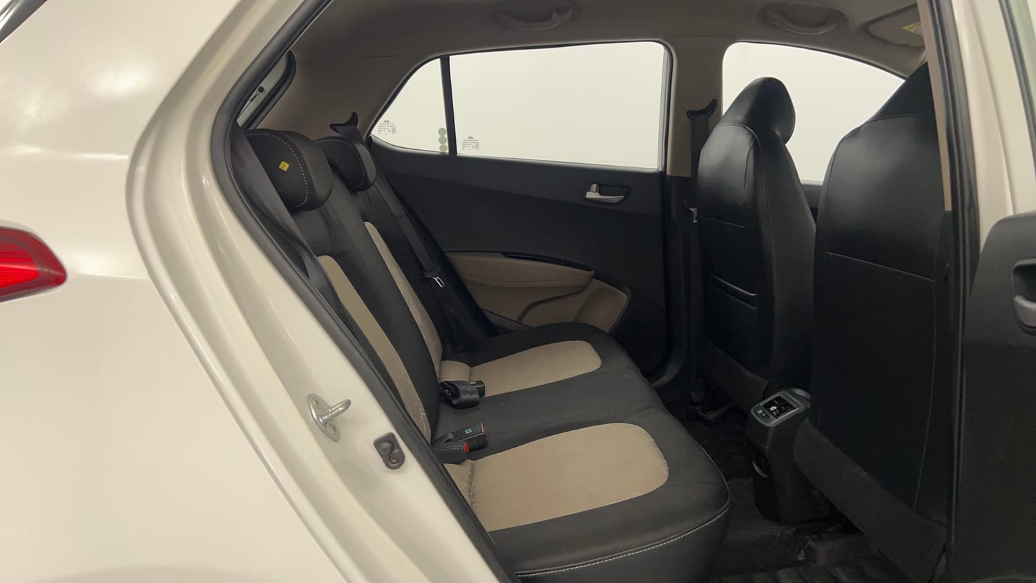 Used 2017 Hyundai Grand i10 Asta 1.2 Kappa VTVT Petrol Manual interior RIGHT SIDE REAR DOOR CABIN VIEW