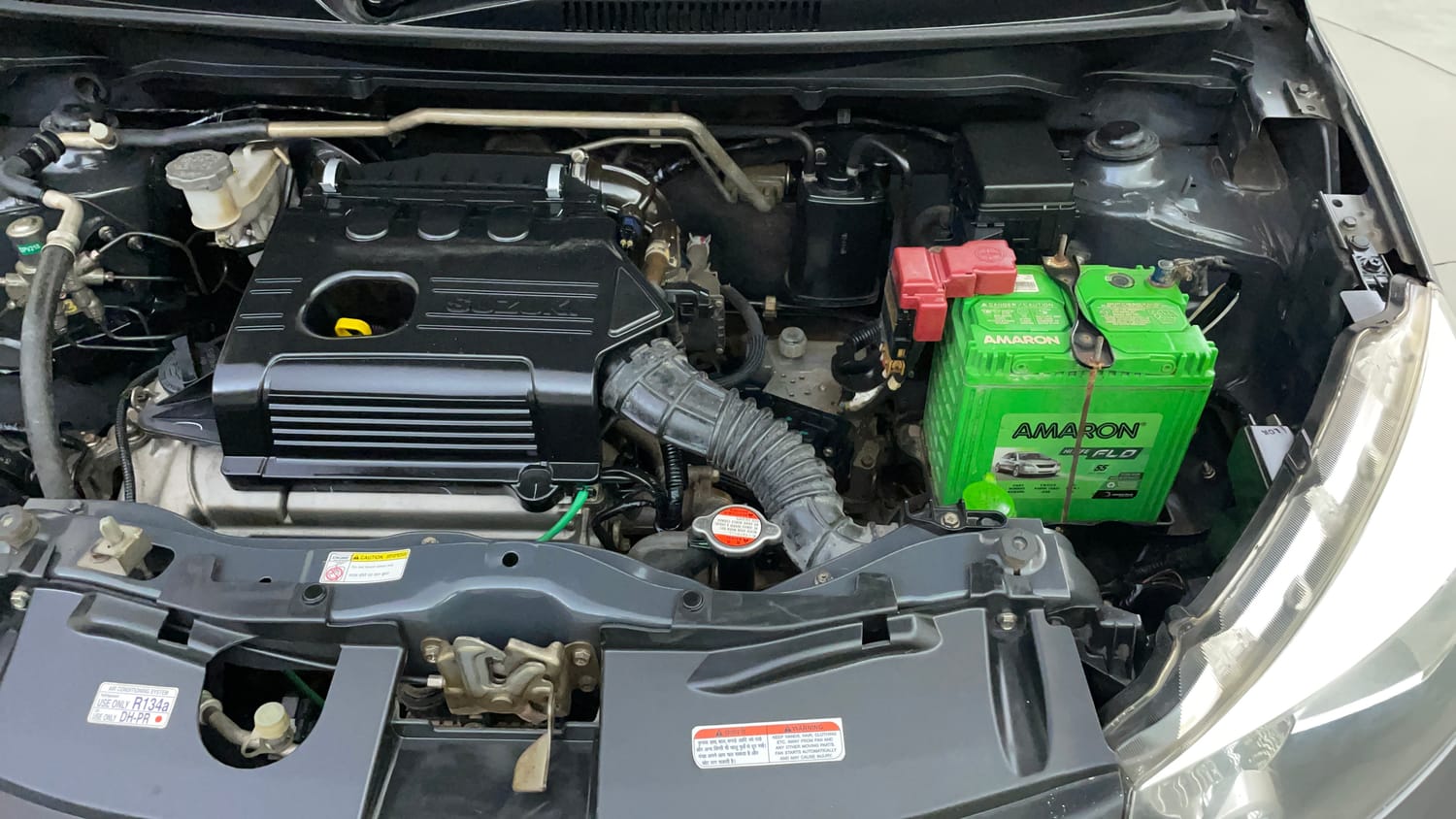 Used 2014 Maruti Suzuki Celerio VXi AMT Petrol Automatic engine ENGINE LEFT SIDE VIEW
