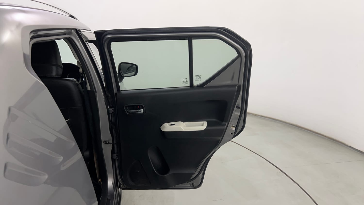 Used 2023 Maruti Suzuki Ignis Zeta 1.2 MT Petrol Manual interior RIGHT REAR DOOR OPEN VIEW