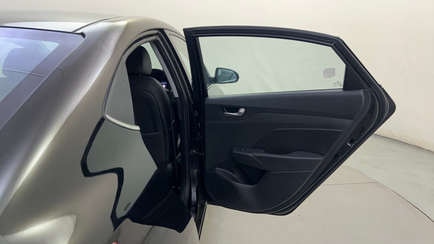 Used 2020 Hyundai Verna SX (O) 1.0 Turbo DCT Petrol Automatic interior RIGHT REAR DOOR OPEN VIEW