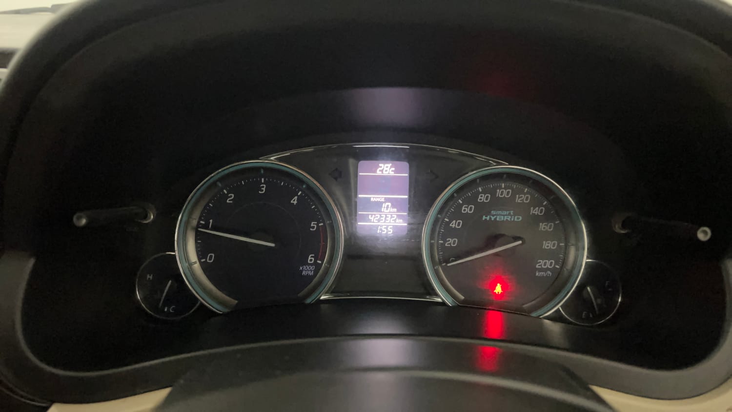 Used 2018 Maruti Suzuki Ciaz Delta 1.3 Hybrid Diesel Manual interior CLUSTERMETER VIEW