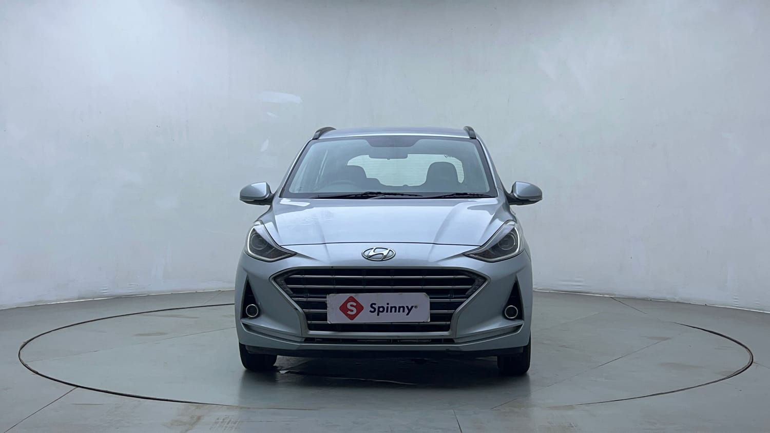 Used 2020 Hyundai Grand i10 Nios Sportz AMT 1.2 Kappa VTVT Petrol Automatic exterior FRONT VIEW