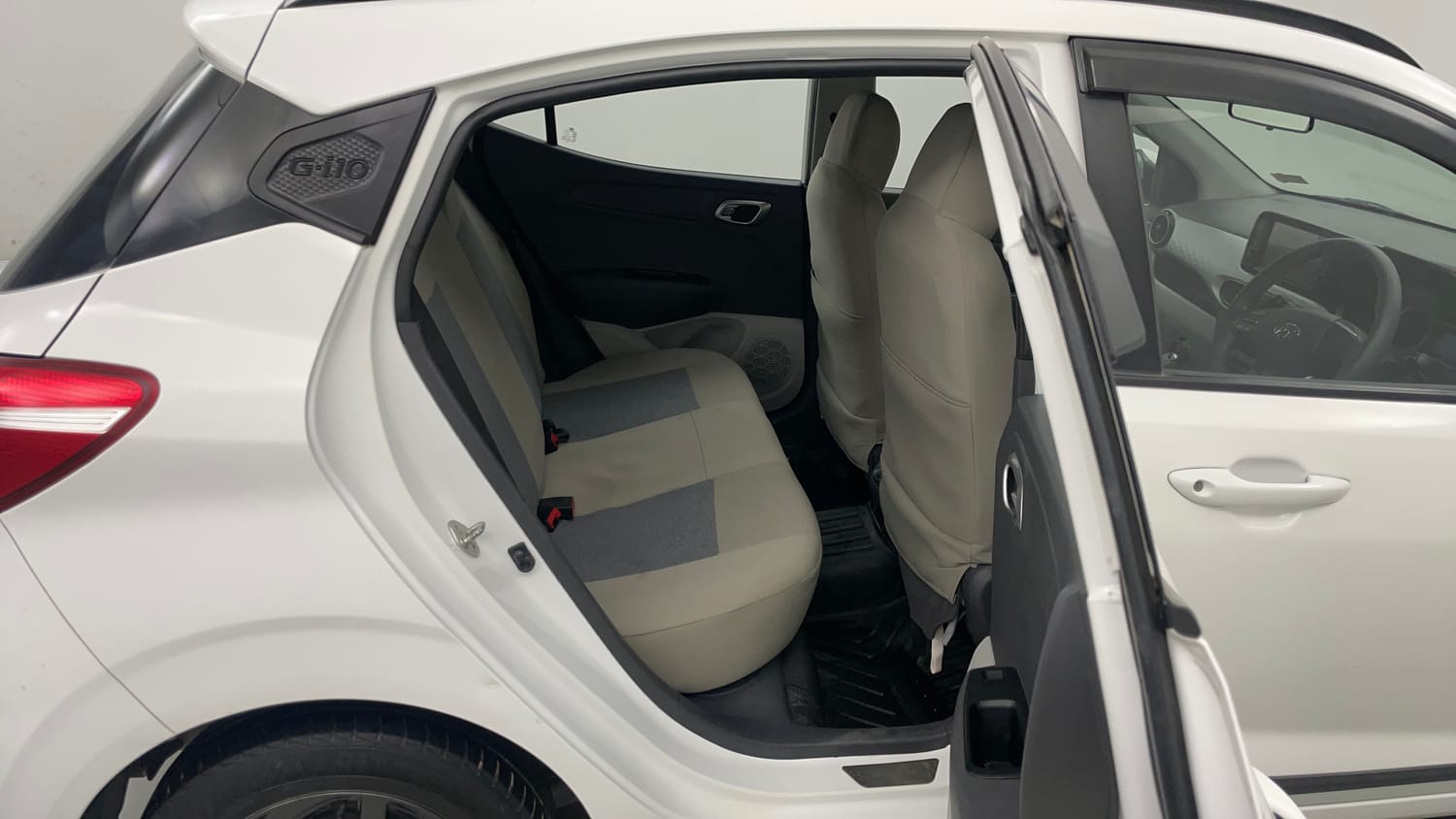 Used 2020 Hyundai Grand i10 Nios Sportz 1.2 Kappa VTVT Petrol Manual interior RIGHT SIDE REAR DOOR CABIN VIEW