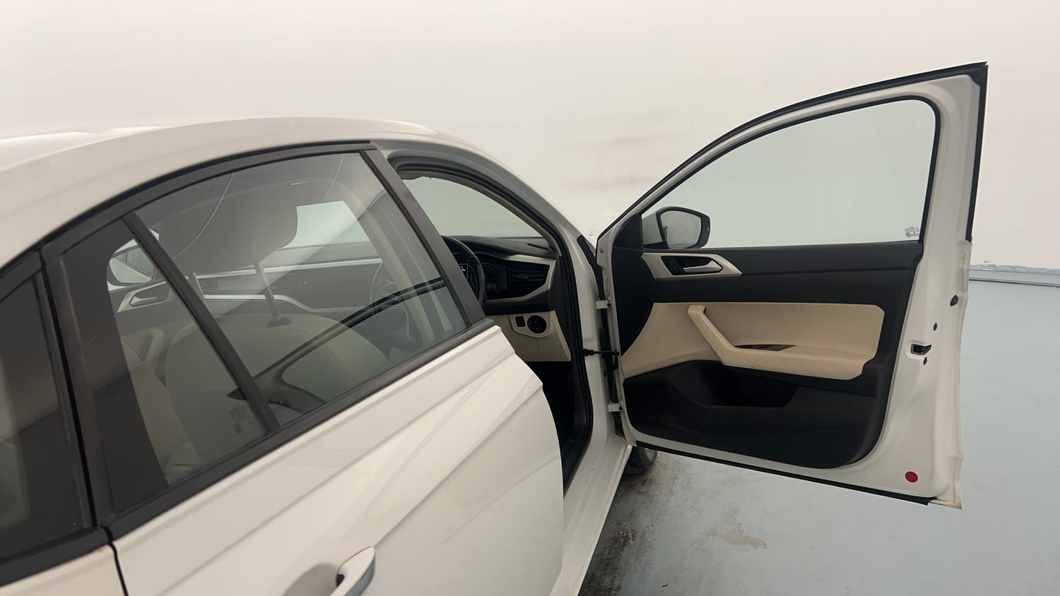 Used 2024 Volkswagen Virtus Highline 1.0 TSI AT Petrol Automatic interior RIGHT FRONT DOOR OPEN VIEW