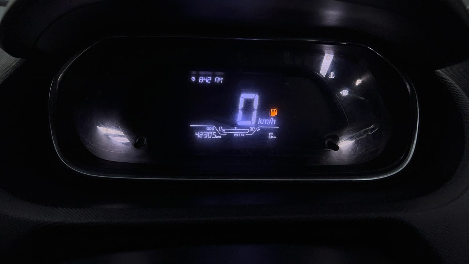 Used 2021 Tata Tiago XE Petrol Manual interior CLUSTERMETER VIEW