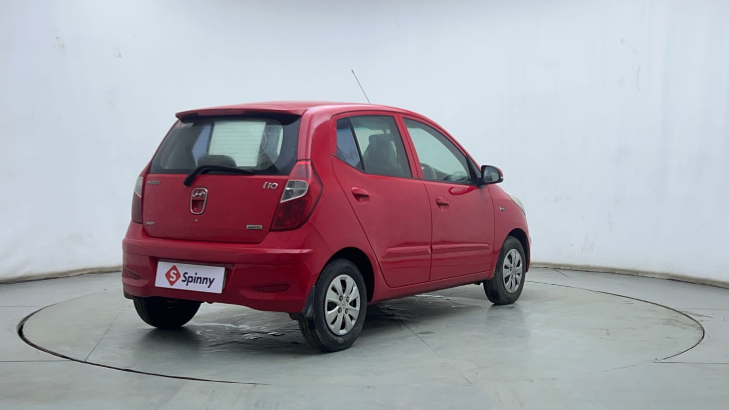 Used 2012 Hyundai i10 Sportz 1.2 AT Kappa2 Petrol Automatic exterior RIGHT REAR CORNER VIEW