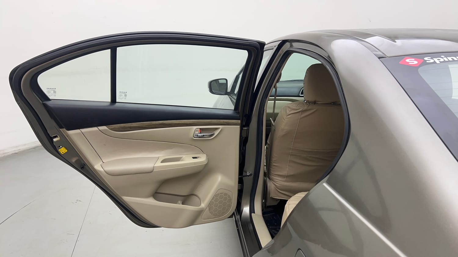 Used 2019 Maruti Suzuki Ciaz Delta Hybrid 1.5 Petrol Manual interior LEFT REAR DOOR OPEN VIEW