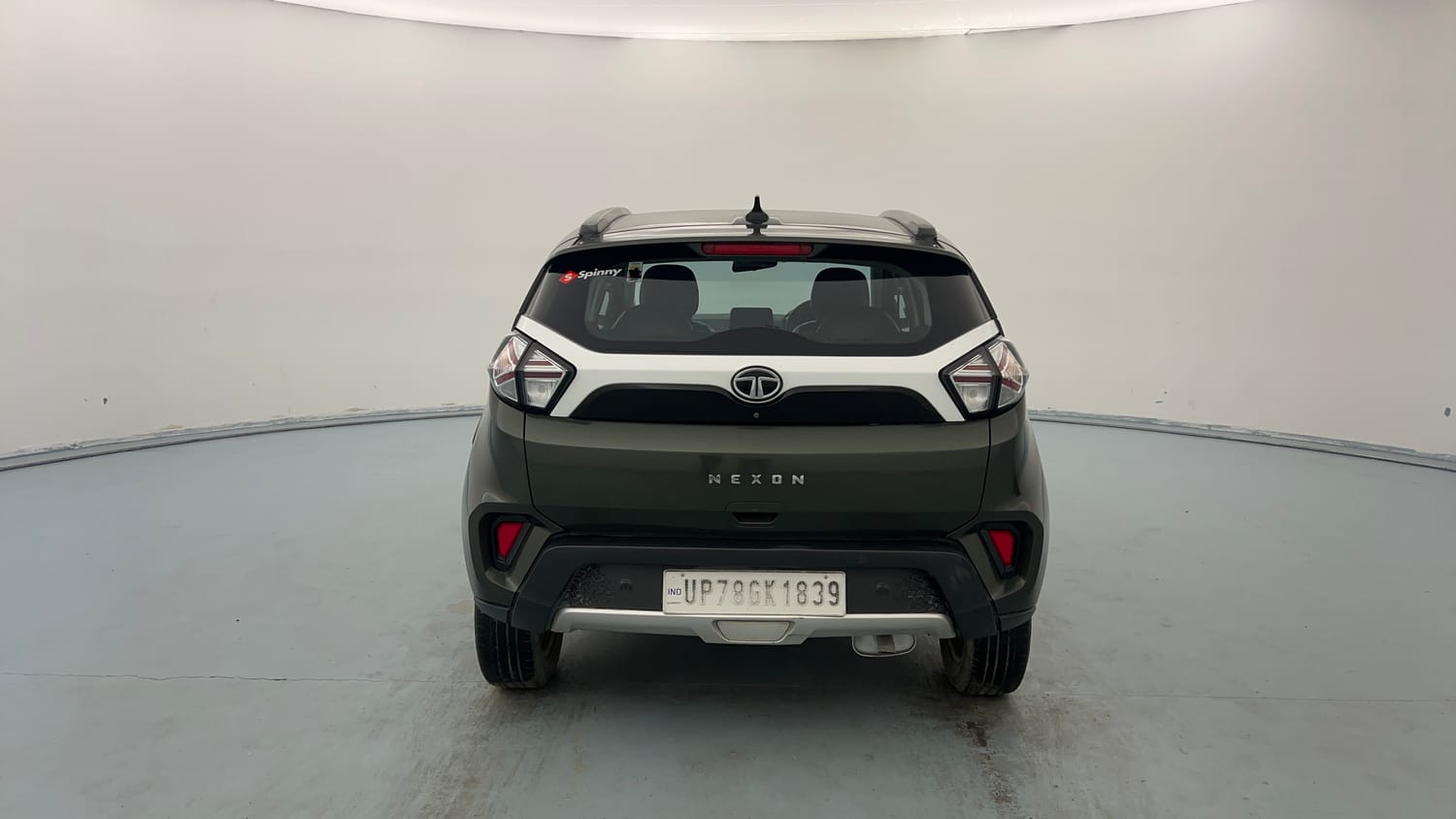 Used 2021 Tata Nexon XZ Petrol Manual exterior BACK VIEW