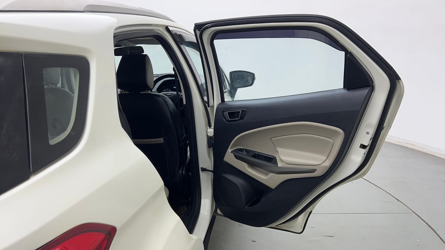 Used 2020 Ford EcoSport Titanium 1.5L Ti-VCT Petrol Manual interior RIGHT REAR DOOR OPEN VIEW