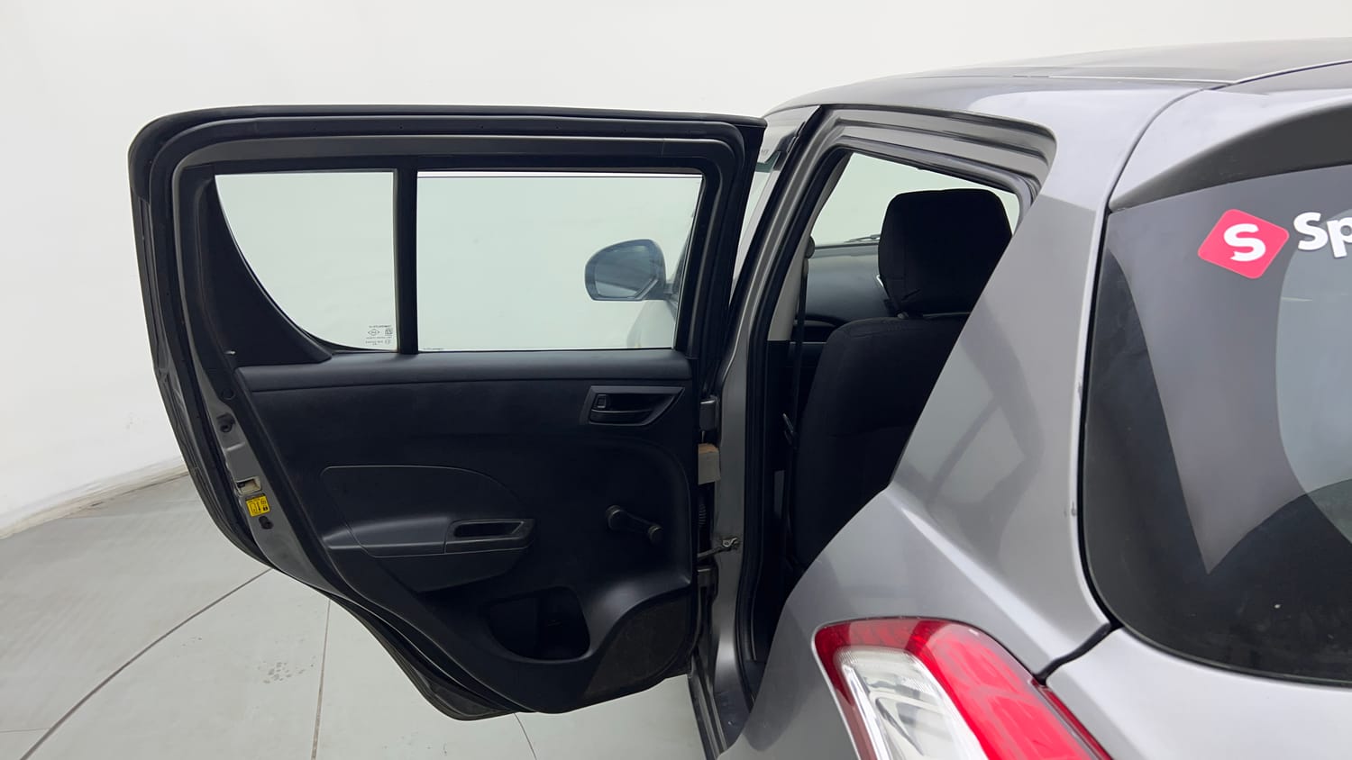 Used 2016 Maruti Suzuki Swift Lxi (O) Petrol Manual interior LEFT REAR DOOR OPEN VIEW