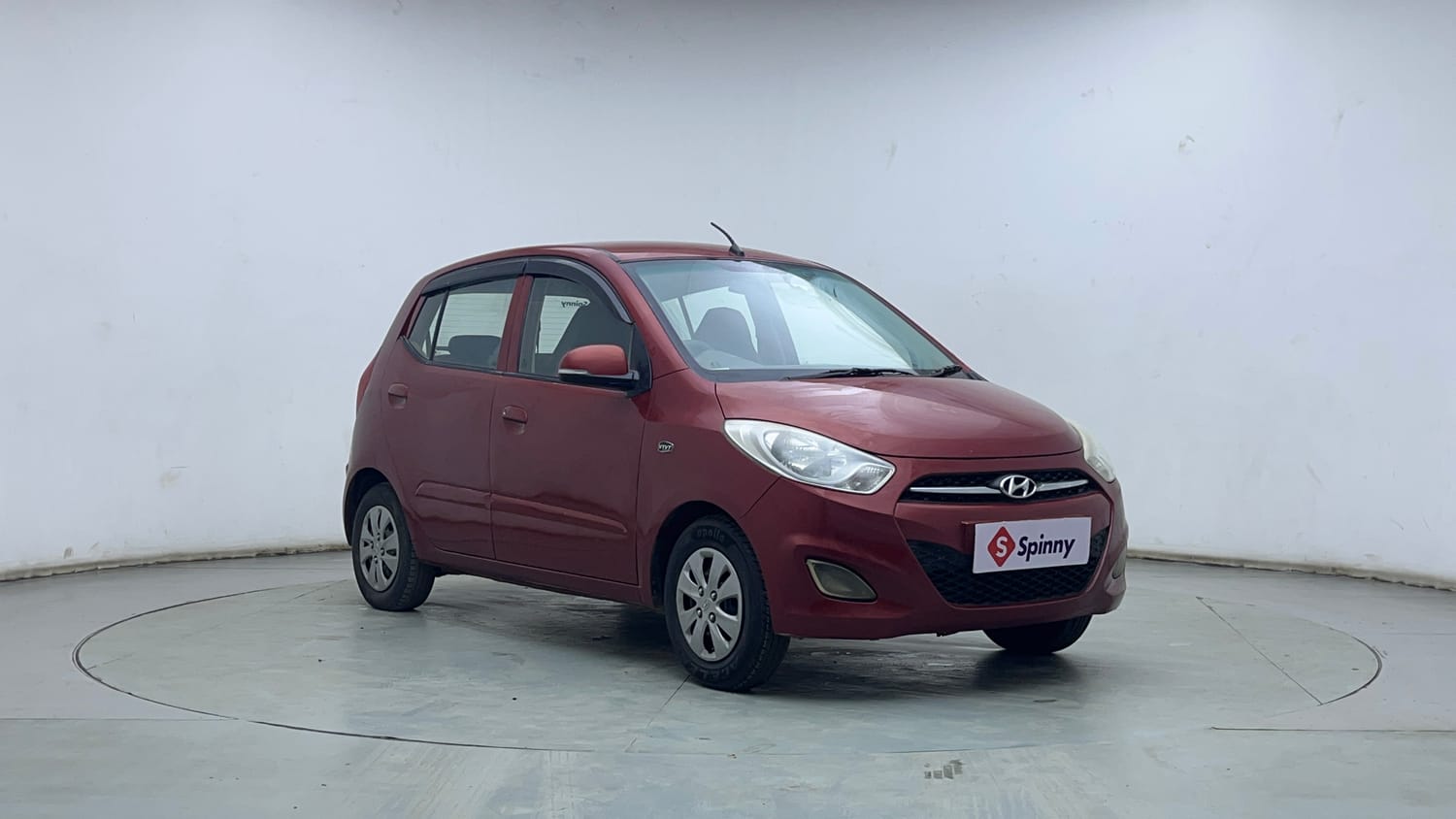 Used 2012 Hyundai i10 Sportz 1.2 Kappa2 Petrol Manual exterior RIGHT FRONT CORNER VIEW