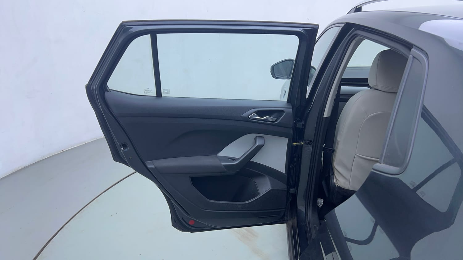 Used 2022 Skoda Kushaq Ambition 1.0L TSI AT Petrol Automatic interior LEFT REAR DOOR OPEN VIEW