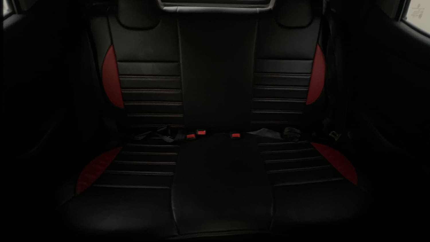 Used 2017 Renault Kwid RXT Petrol Manual interior REAR SEAT CONDITION VIEW
