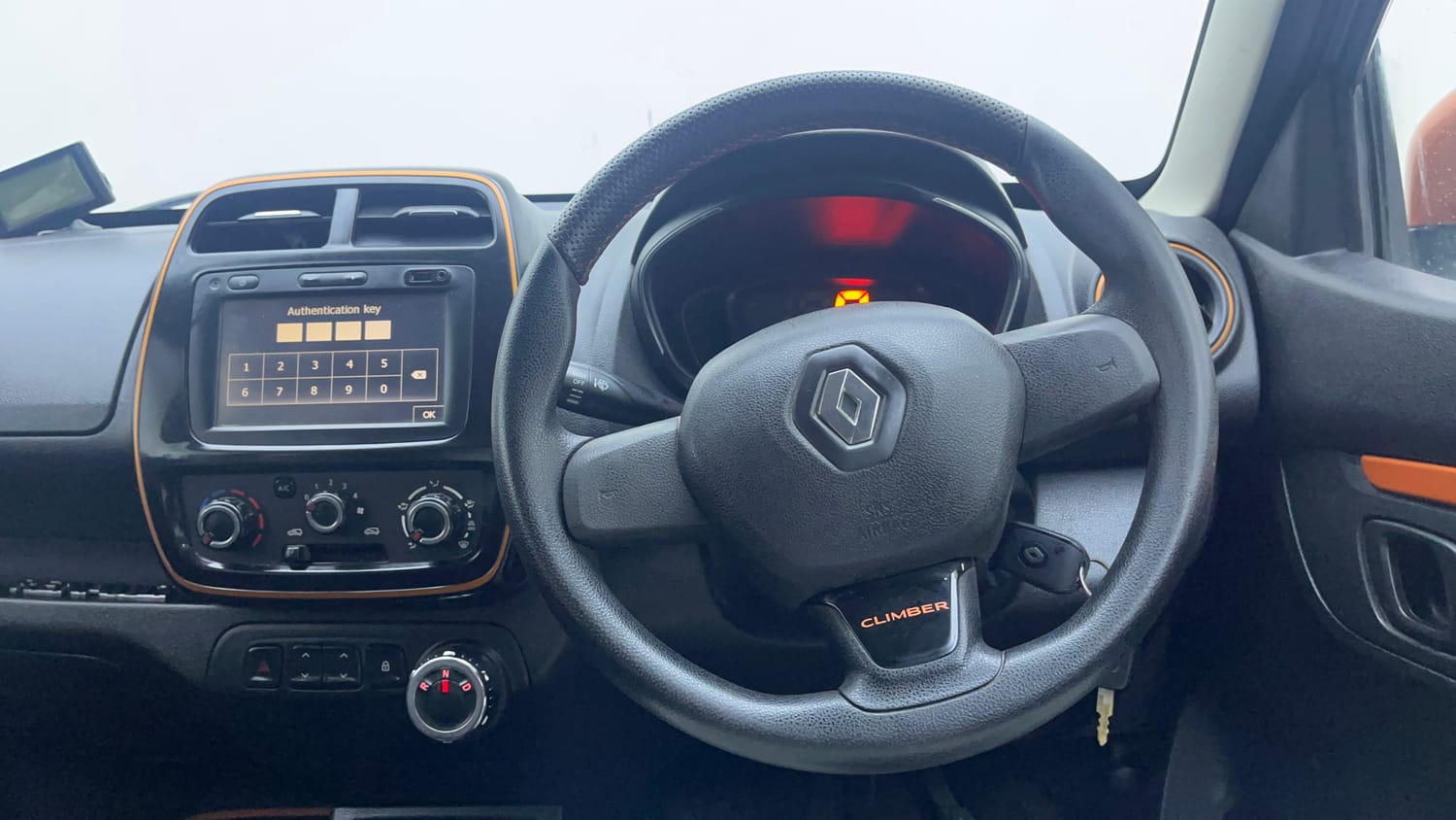 Used 2017 Renault Kwid CLIMBER 1.0 AMT Petrol Automatic interior STEERING VIEW