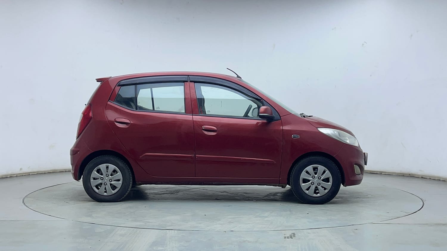 Used 2012 Hyundai i10 Sportz 1.2 Kappa2 Petrol Manual exterior RIGHT SIDE VIEW