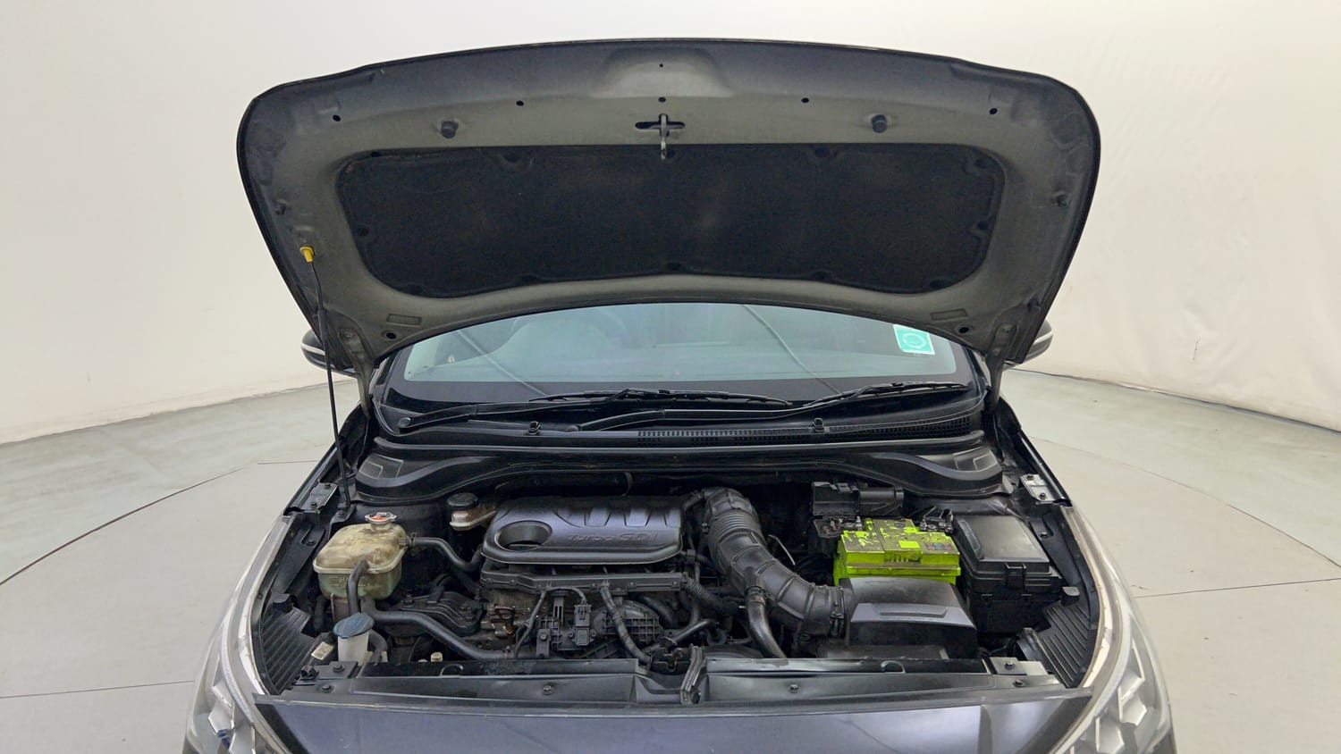 Used 2020 Hyundai Verna SX (O) 1.0 Turbo DCT Petrol Automatic engine ENGINE & BONNET OPEN FRONT VIEW