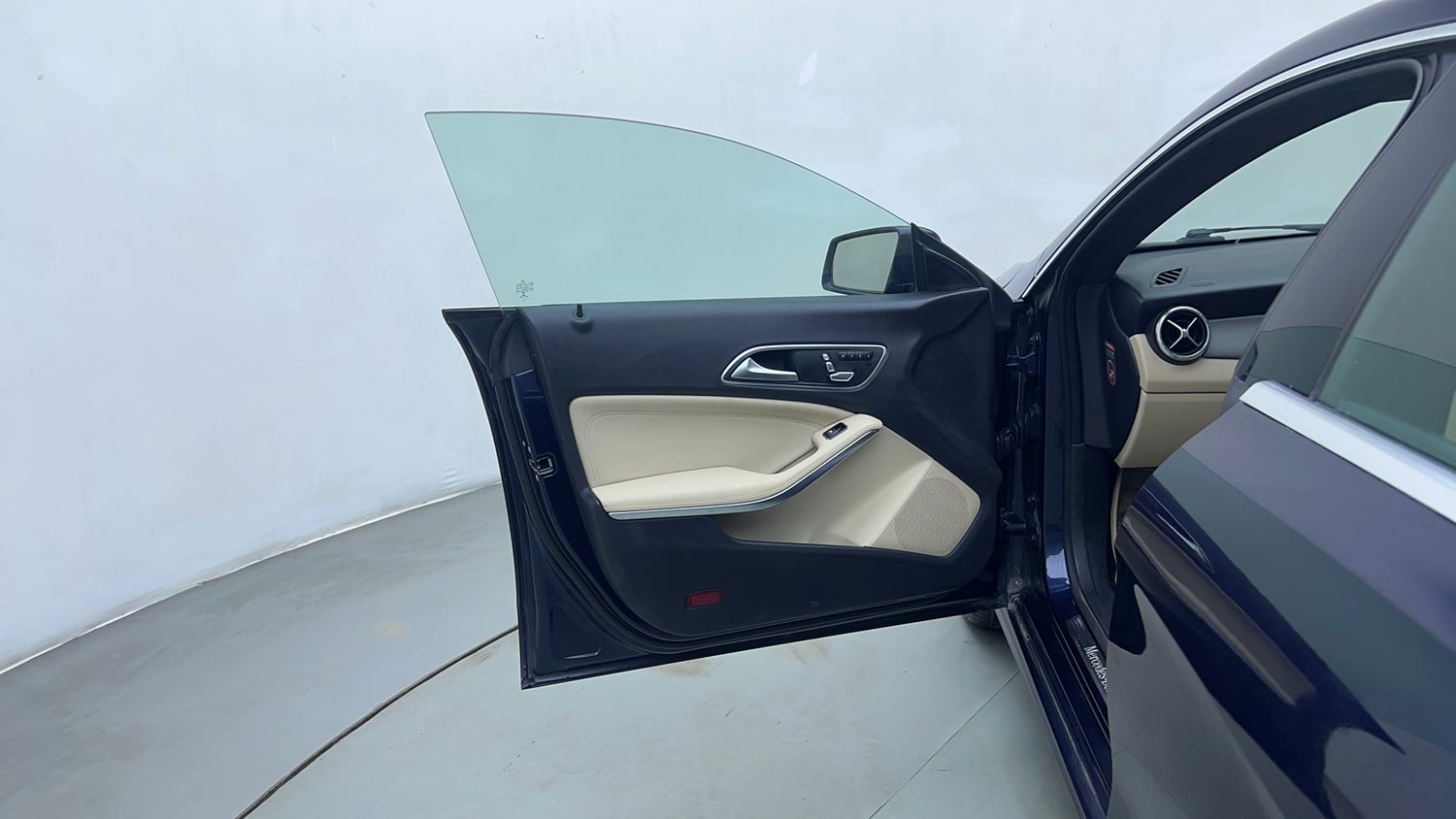 Used 2018 Mercedes-Benz CLA 200 Petrol Sport Petrol Automatic interior LEFT FRONT DOOR OPEN VIEW