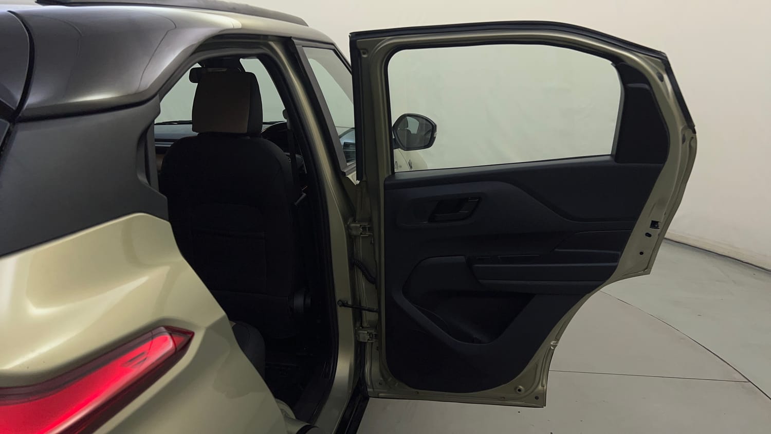 Used 2023 Tata Punch Kaziranga Creative iRA Pack AMT Petrol Automatic interior RIGHT REAR DOOR OPEN VIEW