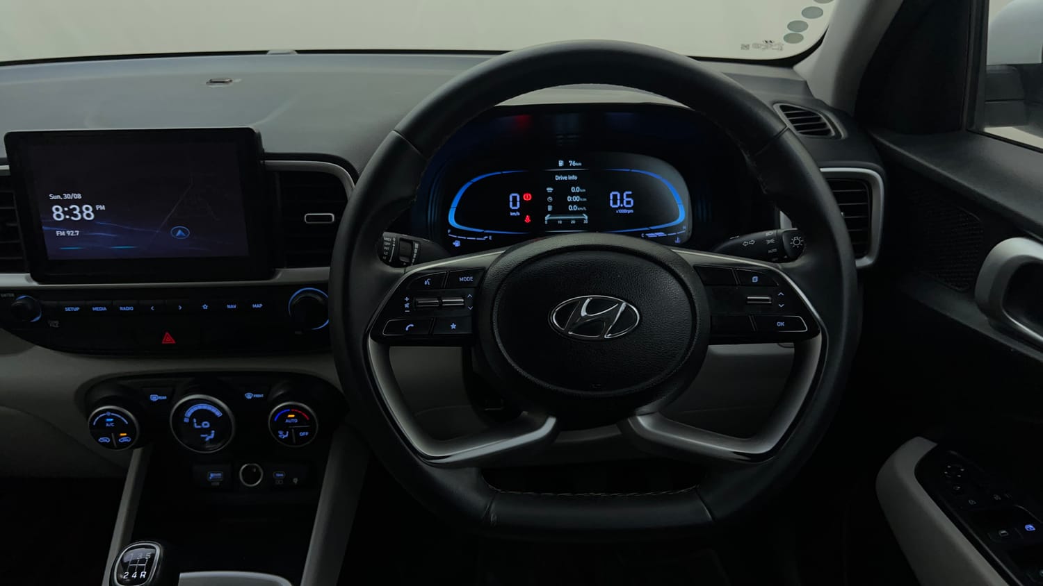 Used 2022 Hyundai Venue SX 1.2 Petrol Petrol Manual interior STEERING VIEW