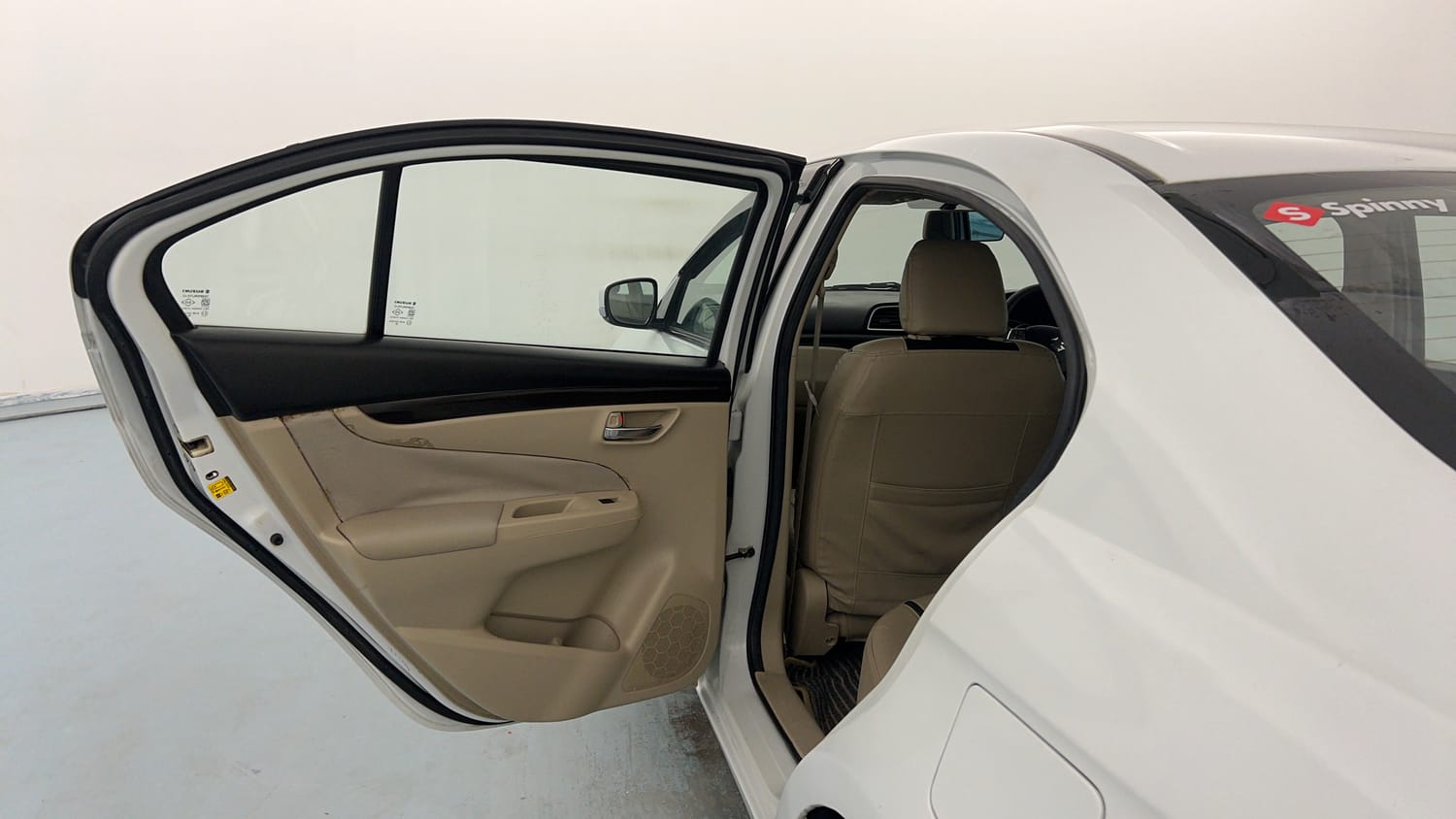 Used 2018 Maruti Suzuki Ciaz Delta 1.3 Hybrid Diesel Manual interior LEFT REAR DOOR OPEN VIEW