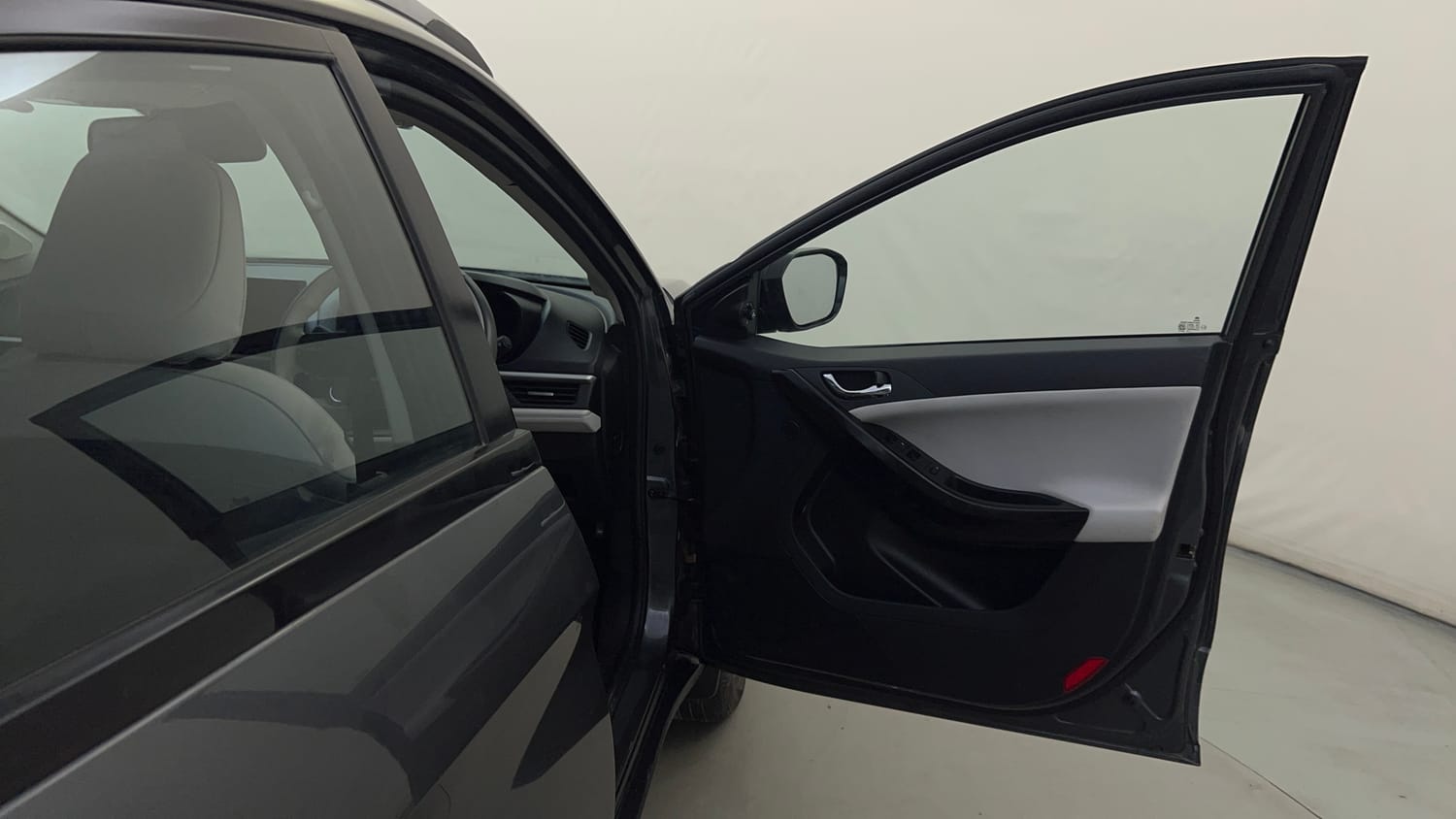 Used 2025 Tata Nexon EV Empowered 45 Electric Automatic interior RIGHT FRONT DOOR OPEN VIEW