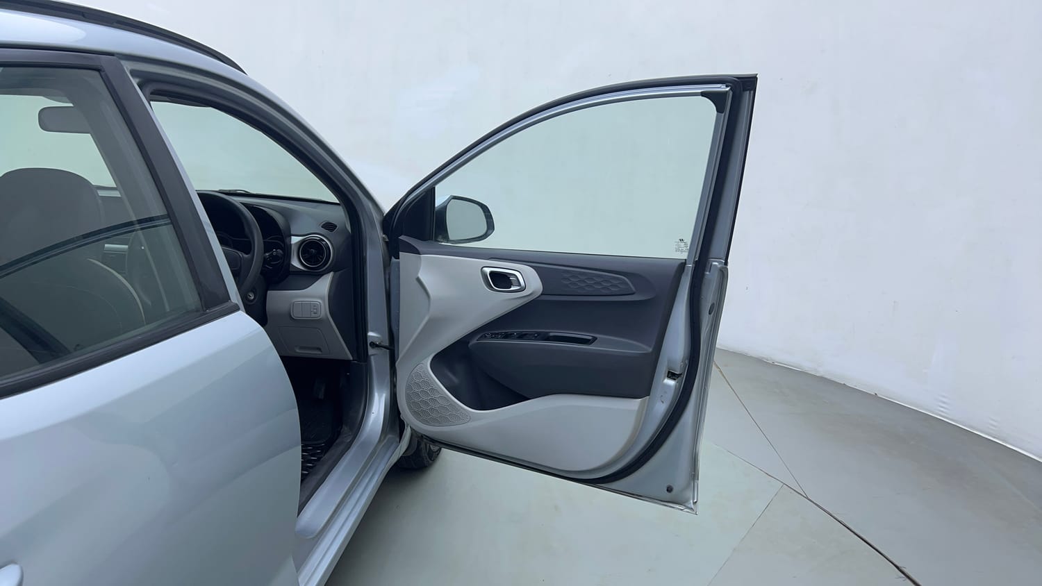 Used 2020 Hyundai Grand i10 Nios Sportz AMT 1.2 Kappa VTVT Petrol Automatic interior RIGHT FRONT DOOR OPEN VIEW