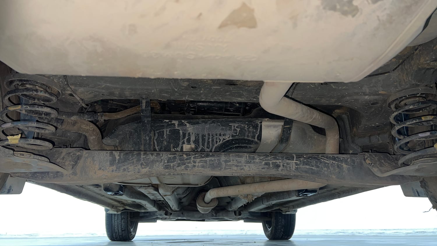 Used 2024 Hyundai Creta SX (O) 1.5 Petrol IVT Petrol Automatic extra REAR UNDERBODY VIEW (TAKEN FROM REAR)