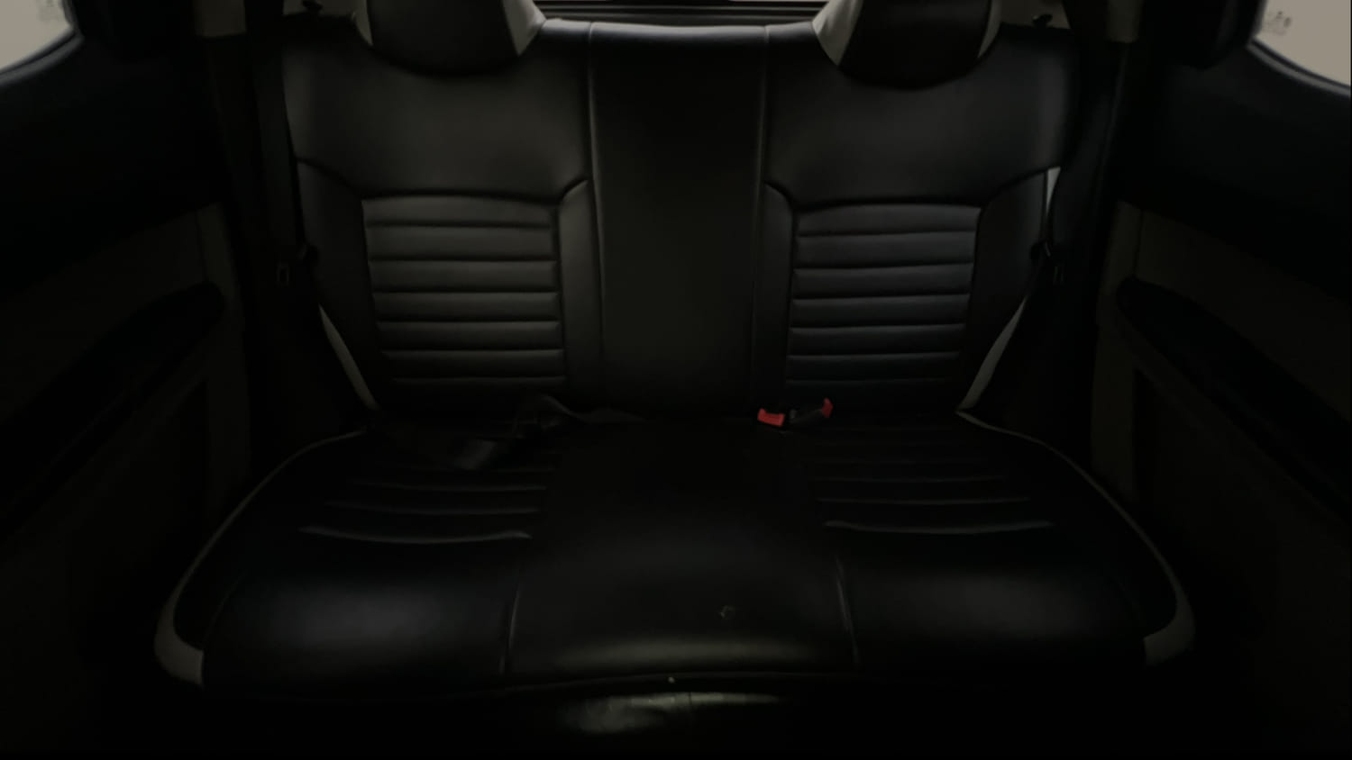 Used 2016 Tata Tiago Revotron XT Petrol Manual interior REAR SEAT CONDITION VIEW
