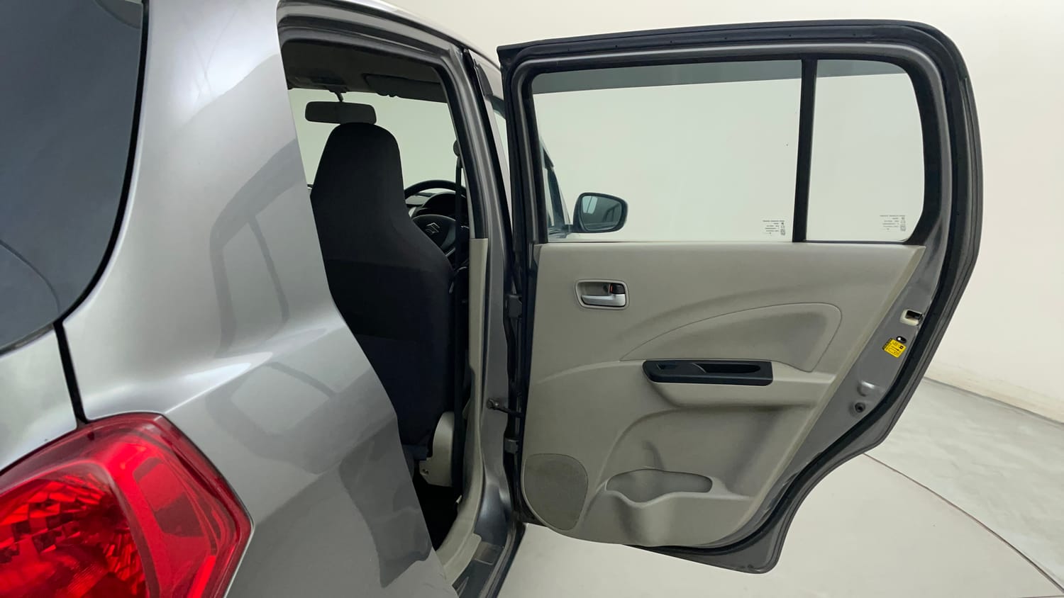 Used 2015 Maruti Suzuki Celerio ZXi Petrol Manual interior RIGHT REAR DOOR OPEN VIEW