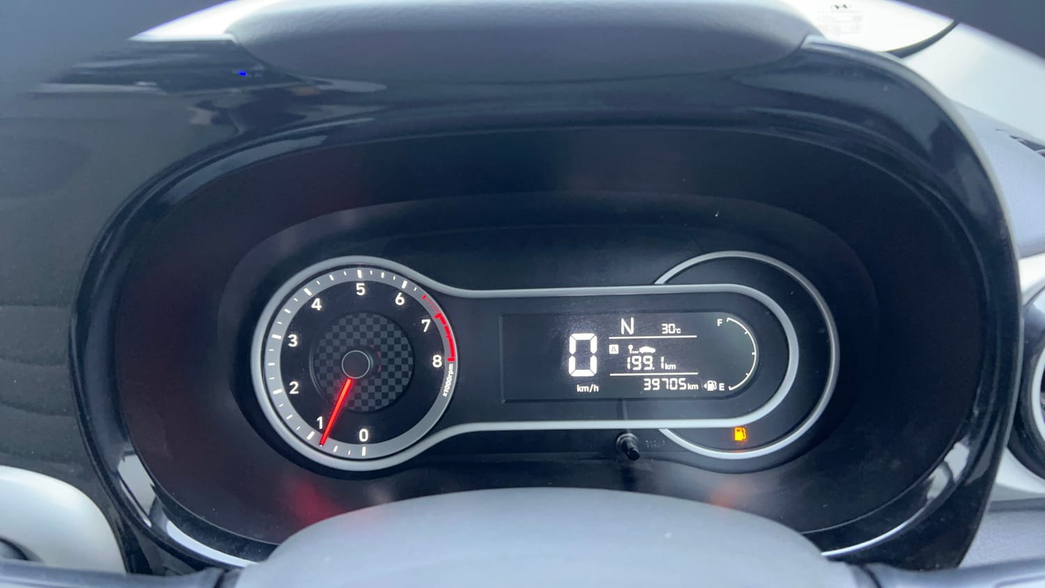 Used 2020 Hyundai Grand i10 Nios Sportz AMT 1.2 Kappa VTVT Petrol Automatic interior CLUSTERMETER VIEW