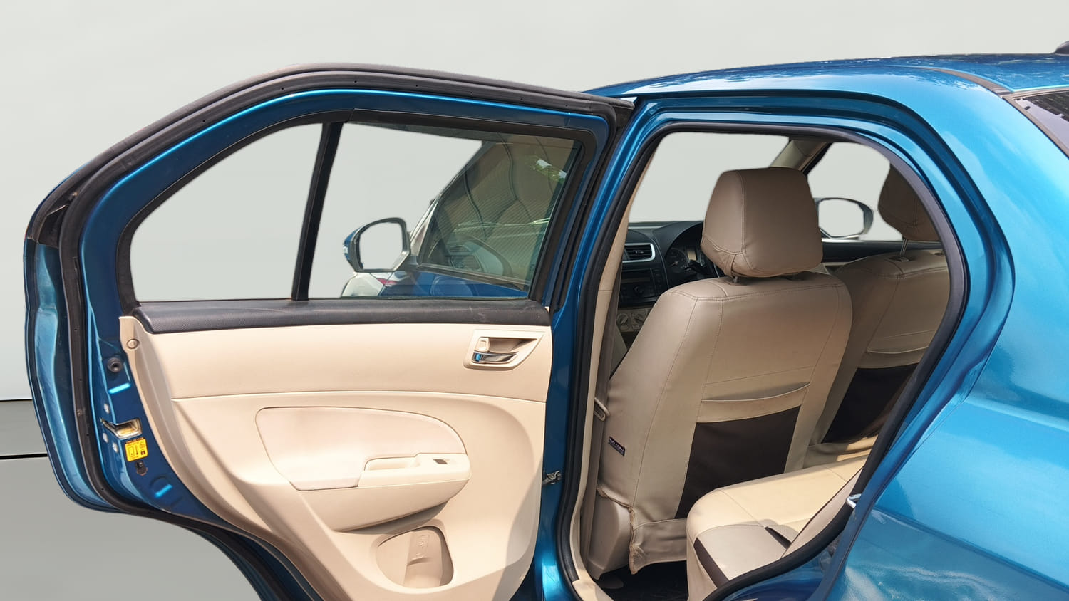 Used 2013 Maruti Suzuki Swift Dzire VDI Diesel Manual interior LEFT REAR DOOR OPEN VIEW