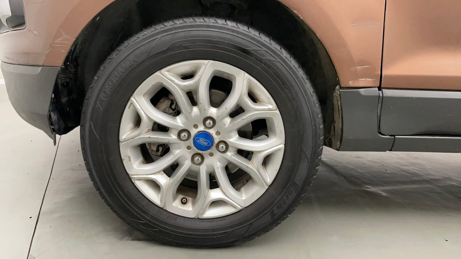 Used 2016 Ford EcoSport Titanium 1.5L TDCi Diesel Manual tyres LEFT FRONT TYRE RIM VIEW